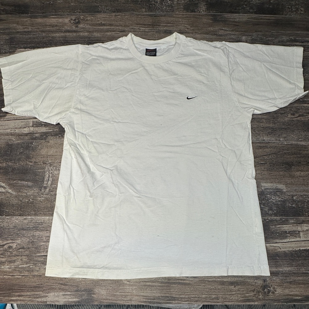 Nike Y2K Mini Swoosh Tee - Men’s Large - Made in Greece - White